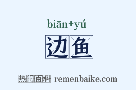 边鱼是什么意思的图片